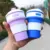 350 мл Кофейная Чашка Складная Силиконовая Чашка Воды BPA FREE Портативный Силиконовый Телескопический Питьевой Складной Многофункциональный Дорожный Кубок