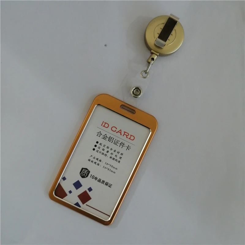 Id Card Holder Retractable Badge