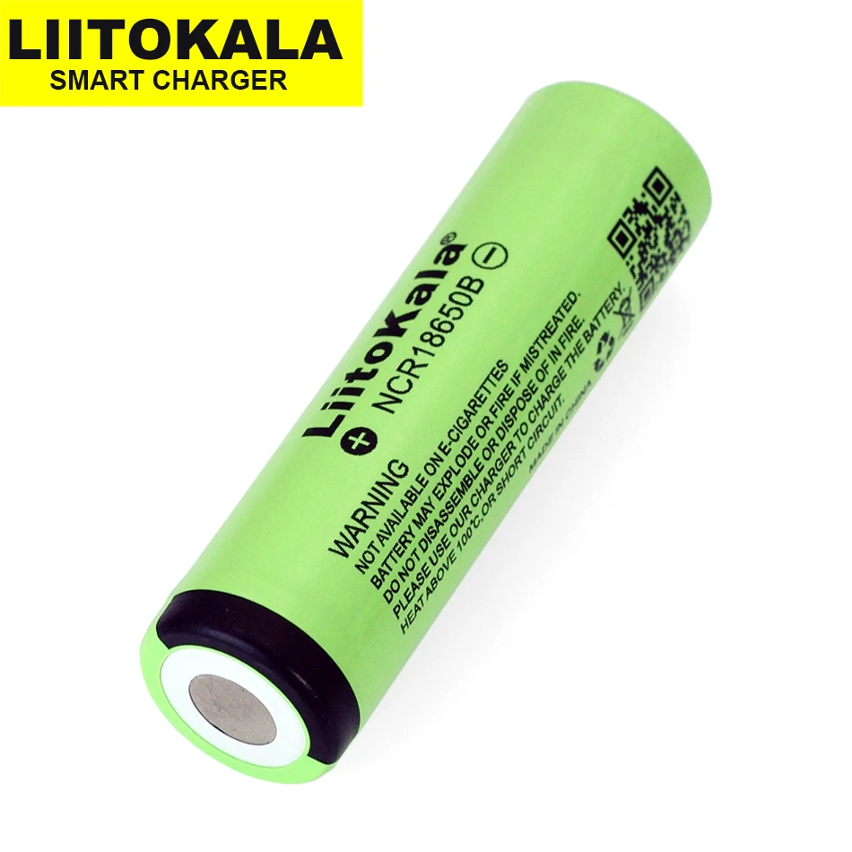 Liitokala оригинальная литиевая батарея NCR18650B 3 7 в 3400 мАч 18650 (без печатной