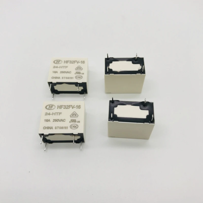 20 шт./лот реле высокой мощности HF32FV-16-12-HTF HF32FV-16-24-HTF группа нормально открытый 4PIN 16A