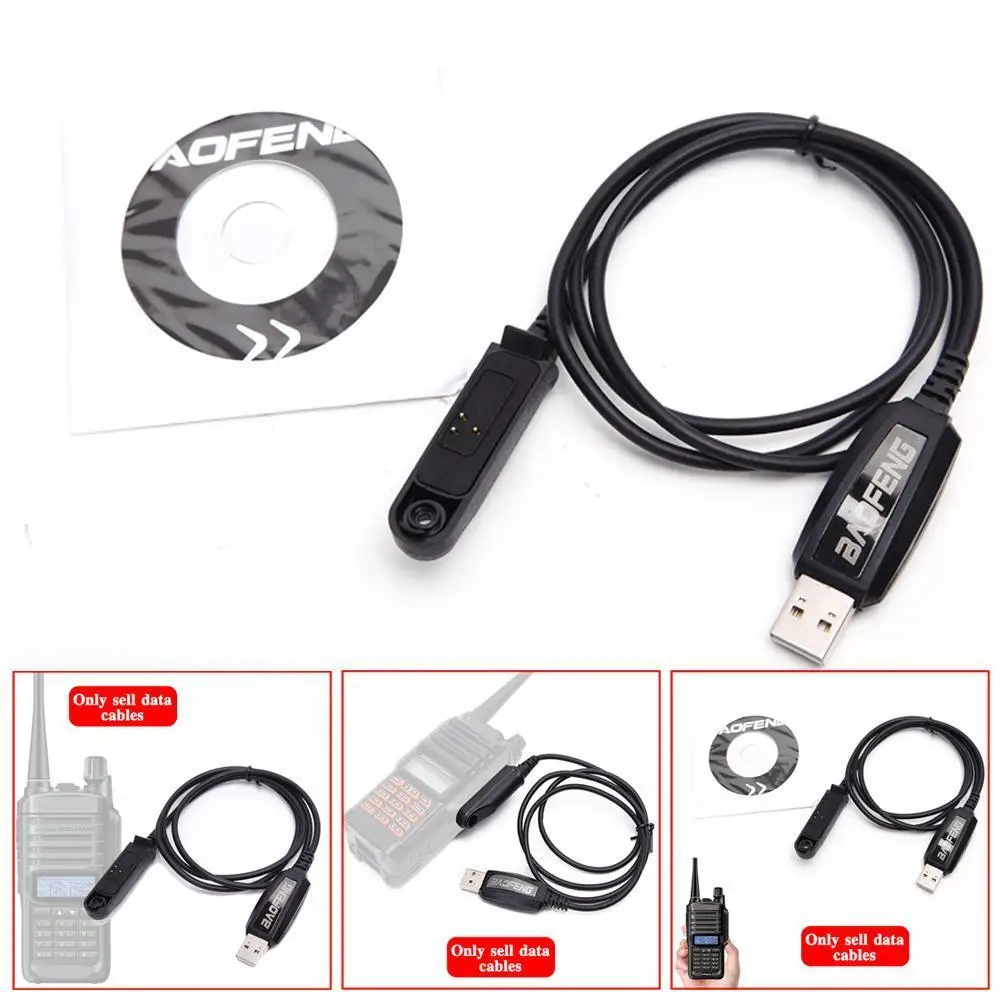 Programación por Cable USB para Baofeng impermeable de dos vías A-58 Radio UV-9R más UV-9R BF-9700 UV-XR amigo Walkie Talkie E6I9