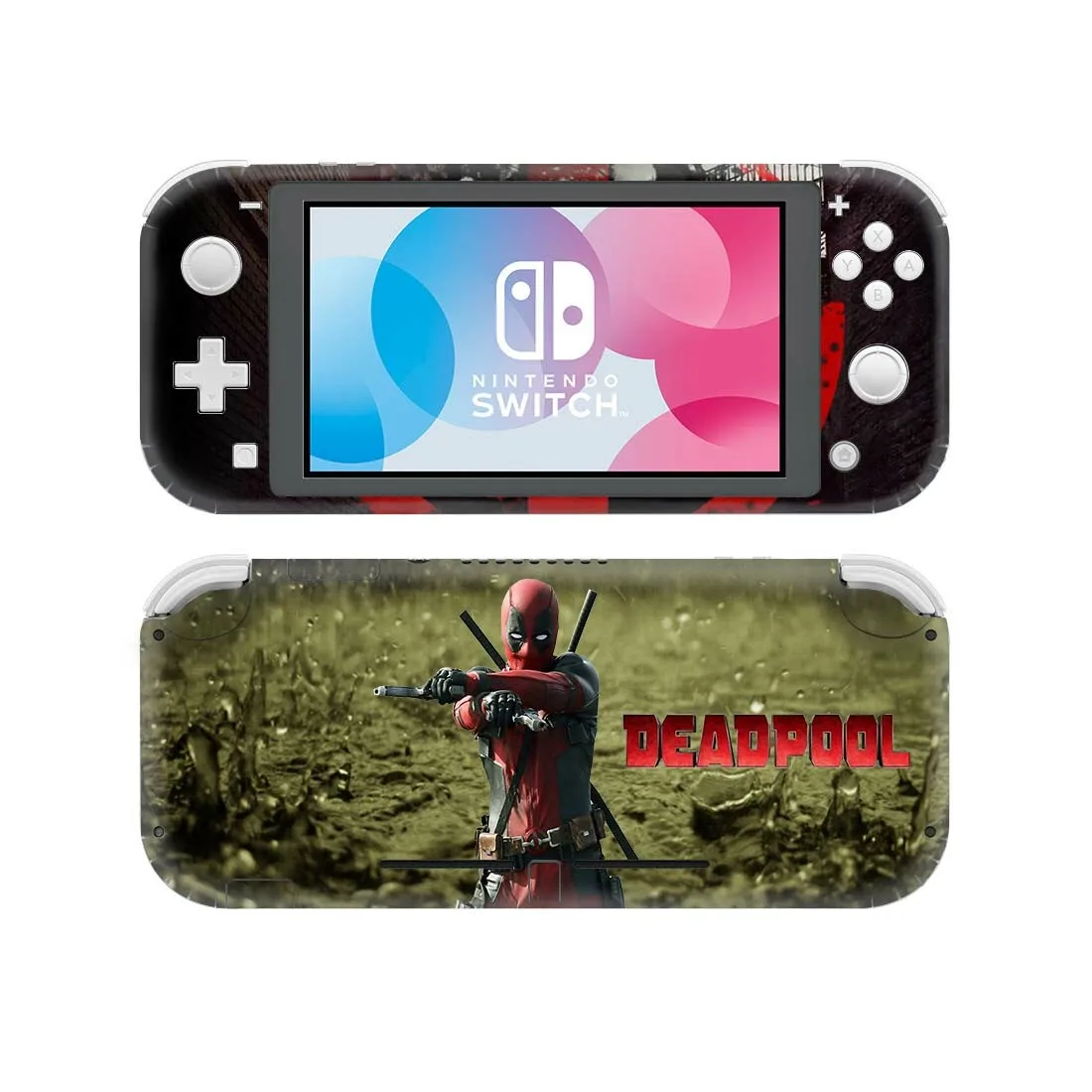 Дэдпул nintendo switch Lite наклейки pegatinas nyd switch Lite виниловые наклейки на кожу Наклейки Adesivos для nintendo Switch Lite