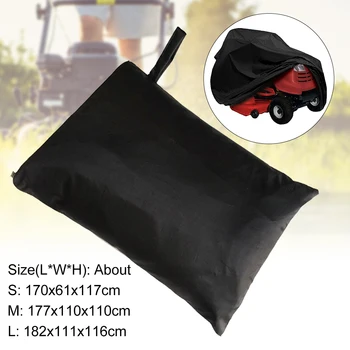 

Universal Protective Tractor Cover Solid Heavy Duty Storage Bag Lawn Mower Oxford Cloth Waterproof Sunscreen Anti Freeze Outdoor