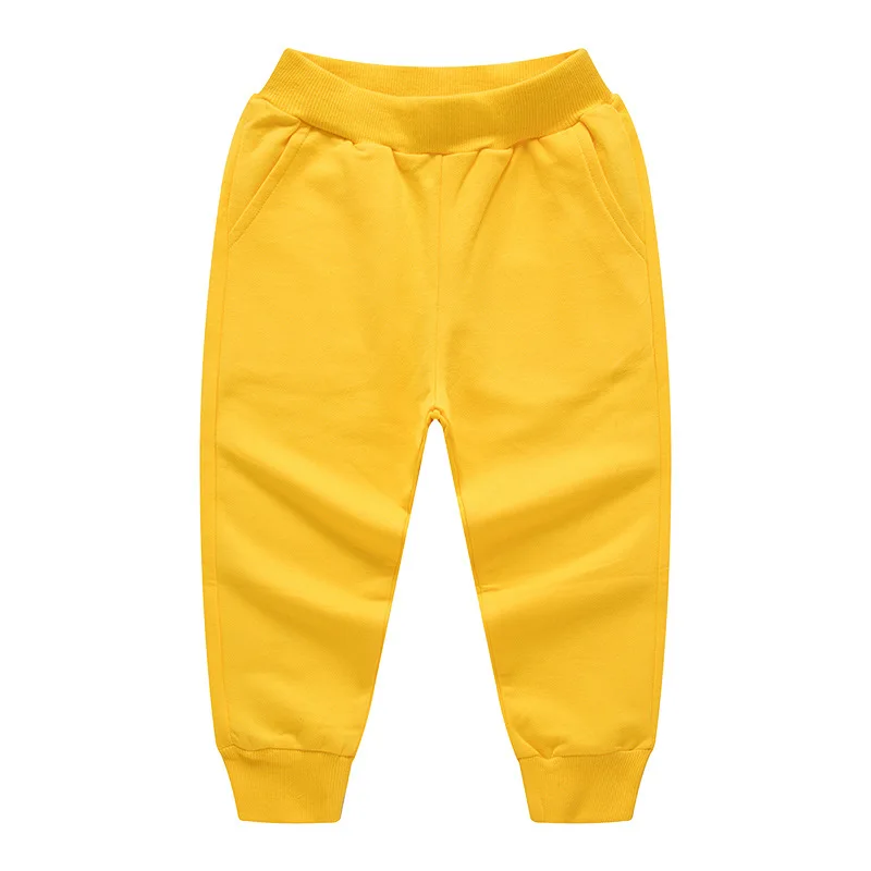 Retail Child Pants For Boys Girls Casual Trousers 2-12Y Spring Teenage Elastic Waist Soft Clothes Unisex Kids Fashion Sweatpants girls pants boys pants girls trousers kids pants