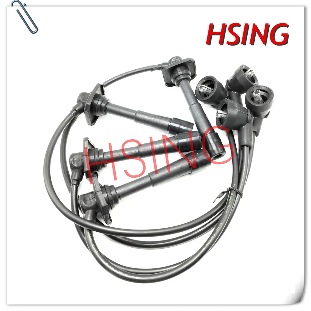 Ignition Cable Spark Plug Wire Set Fits For 1998-2002 Mazda 626 ***Part No# FSD7-18-140 FSD7-18-140B