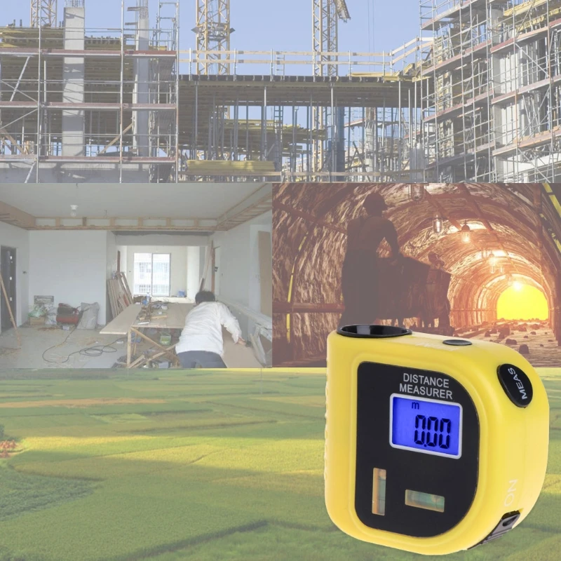 CP-3010 18M Handheld Laser Rangefinders Ultrasonic Distance Meter Measurer Tape