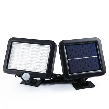 

56/30 LED Outdoor Solar Wall Light PIR Motion Sensor Solar Lamp Waterproof Infrared Sensor Garden street spot flood path Light