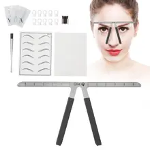 Полупостоянный микроблейдинг бровей Тату Макияж инструмент ручка Лезвие иголка для пигмента Набор чашек Набор для бровей Макияж тела