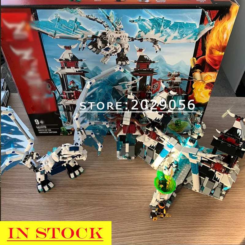 

11333 In stock Ninja Series Castle of the Forsaken Emperor 1260Pcs Building Blocks Compatible with 70678 Bricks Toys