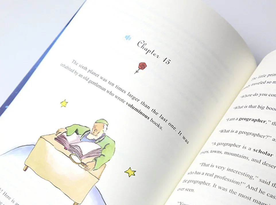 Полное английское издание Маленький принц повесть фантастика всемирно