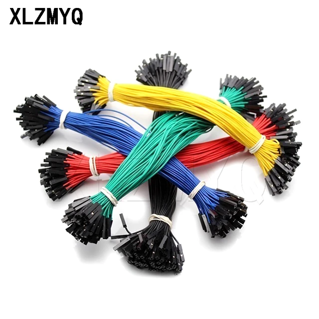 50pcs 10CM/20CM/30CM DIY Kit Breadboard Dupont Cable For Arduino 2.54mm  Line Male Female Dupont Jumper Wire Cable 1P Connector - AliExpress