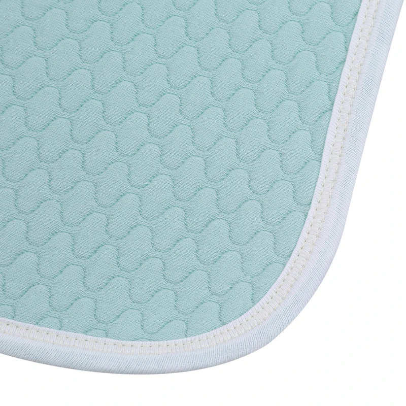Newborn Reusable Nappy Cotton Diapers Mattress Waterproof Sheet Changing Mat Washable Cotton Baby Crib Pad 44*30cm
