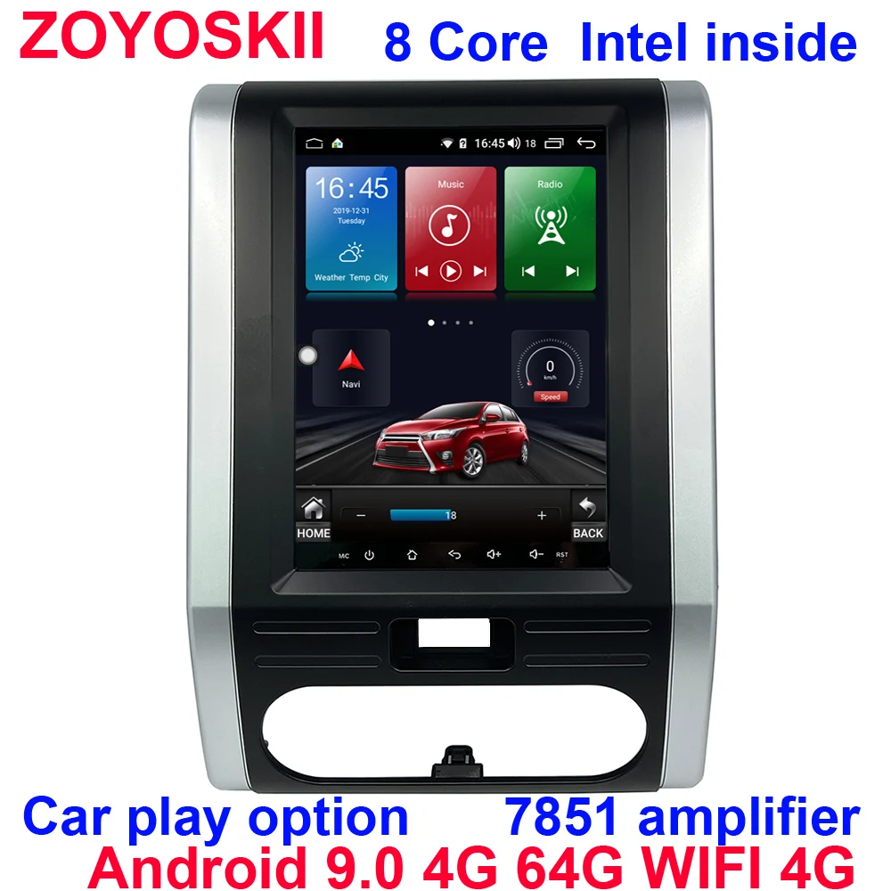 12984.02руб. 24% СКИДКА|ZOYOSKII Android 9,0 OS 10,4 дюймов vetical экран автомобильный gps Мультимедиа Радио bluetooth навигационный плеер для nissan MX6 X trail T31|Мультимедиаплеер для авто| |  - AliExpress