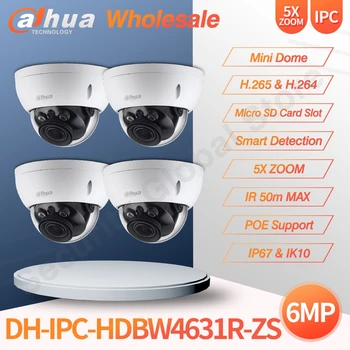 شراء داهوا IP كاميرا IPC-HDBW4631R-ZS 6MP CCTV كاميرا 2.7 ~ 13.5 مللي متر عدسة 5X التكبير الأمن كاميرا IK10 IP67 DH-IPC-HDBW4631R-ZS 4631R-ZS