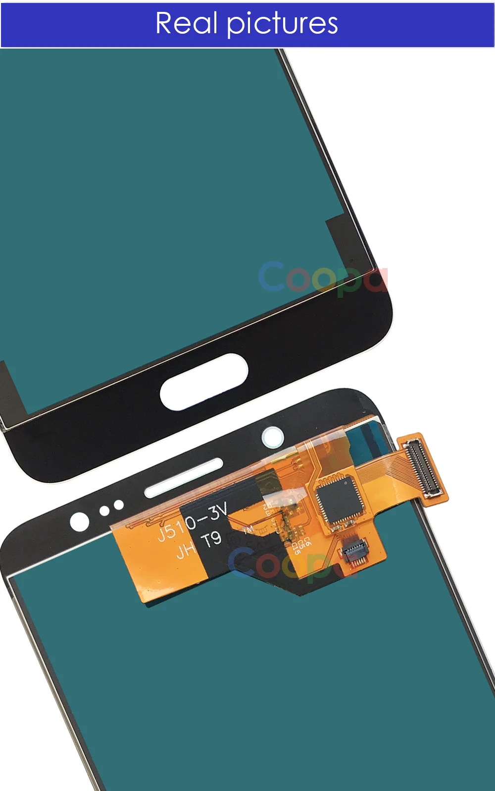 ЖК-дисплей с регулировкой яркости для samsung Galaxy J5 SM-J510F J510FN J510M J510+ кодирующий преобразователь сенсорного экрана в сборе