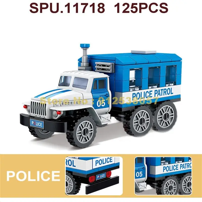 LEGO Le camion de commandement mobile de la police