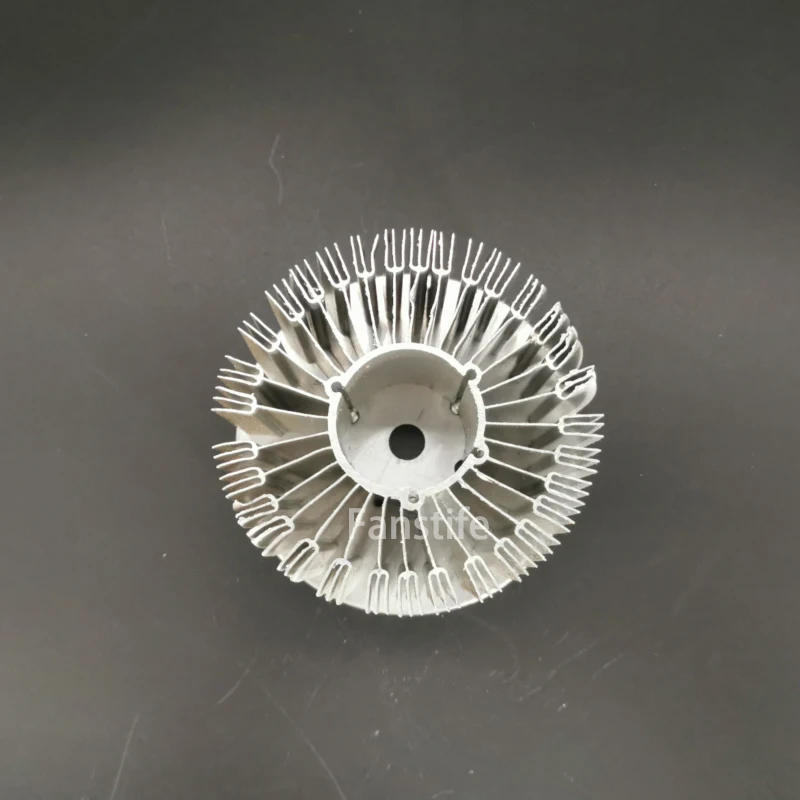 90mm Led Heasink 9-12W High Power Led Aluminum Profile Radiator