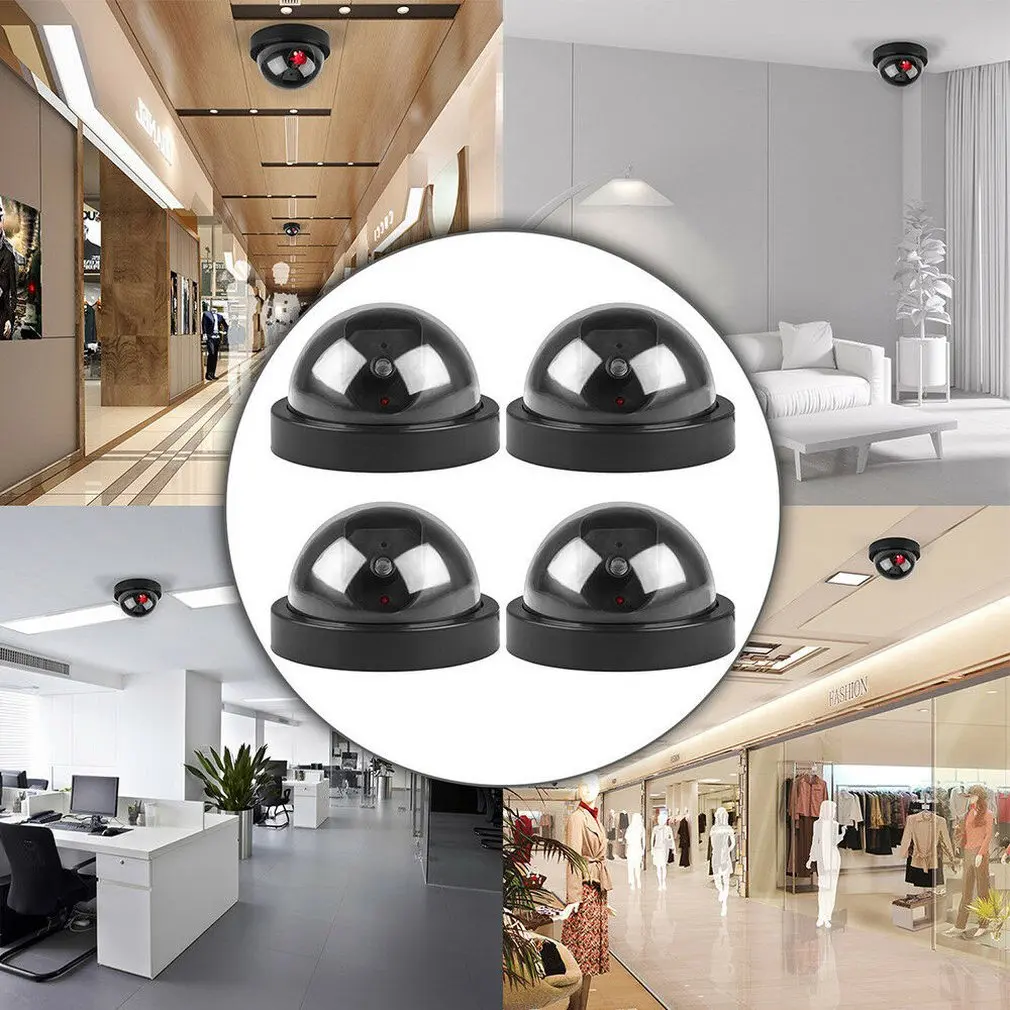 Wireless Dummy Fake Security Camera Home Surveillance Cctv Dome Indoor Outdoor False Hemisphere Simulation Camera