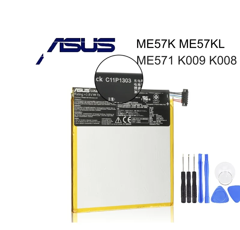 

ASUS C11P1303 Original Battery For ASUS Google Nexus 7 II 2nd ME571 K009 K008 ME57K ME57KL High Capacity