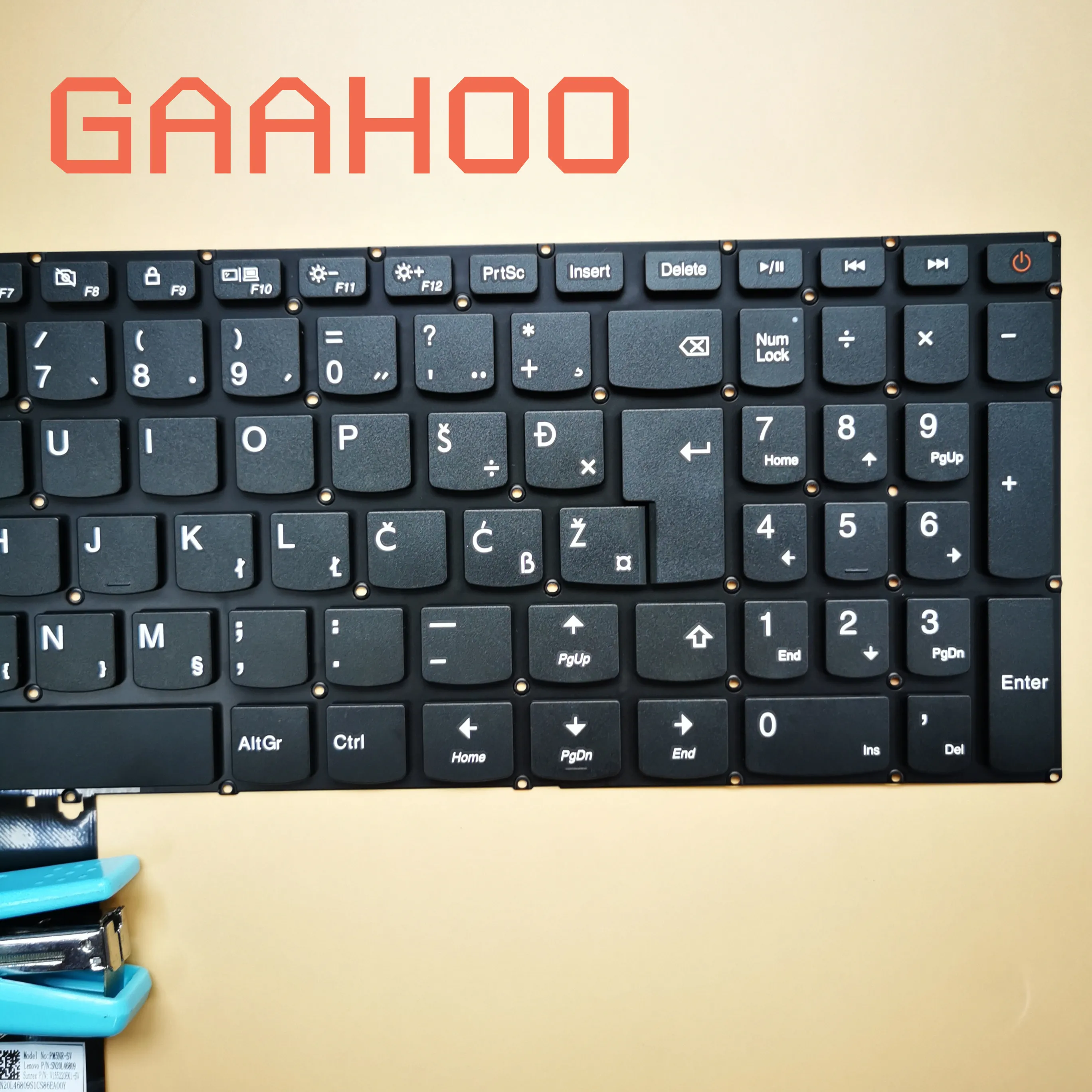SV клавиатура для lenovo IdeaPad 110-15 110-15ACL 110-15AST 110-15IBR NE клавиши для ноутбука POWER black