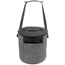 Pocket Carrying Nylon Pressure Cooker Cover Camping Portable Accessories Dustproof Handbag Travel Kitchen Protective For 6 Quart