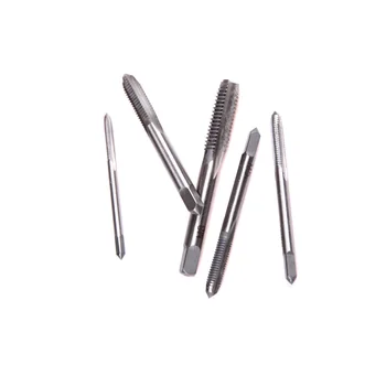

5PCS HSS M3 M4 M5 M6 M8 Machine Spiral Point Straight Fluted Screw Thread Metric Plug Hand Tap Drill Wholesale