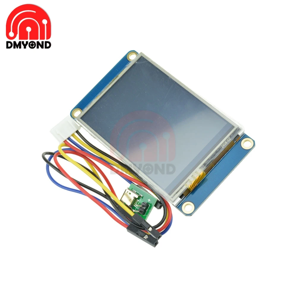 5V 2.4 Inch TFT 320 x 240 Resistive Touch Screen UART HMI LCD Module Display for Arduino Raspberry Pi 2 A+ English Nextion | Инструменты