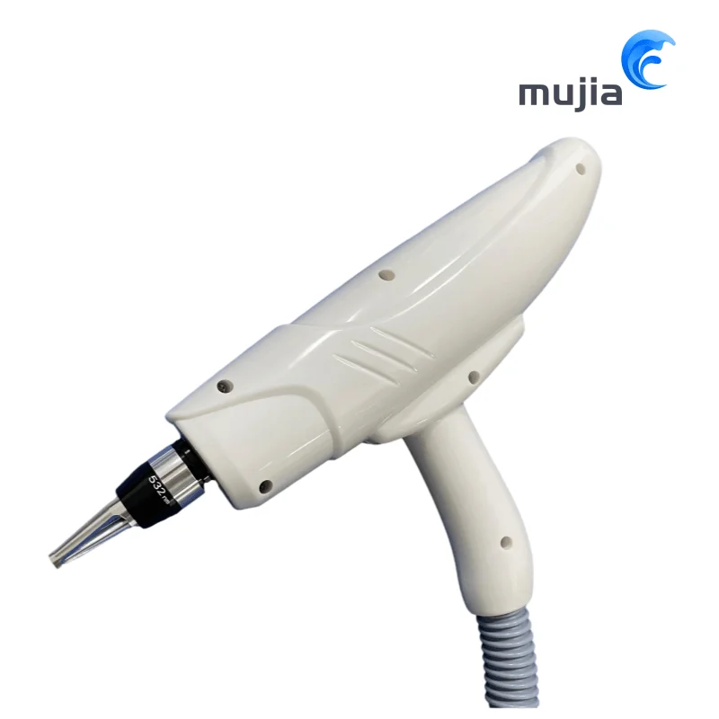 nd yag laser handle removal tattoo freckle eyebrows handpiece 1064 532 1320 755 Q switched skin machine beauty spare part