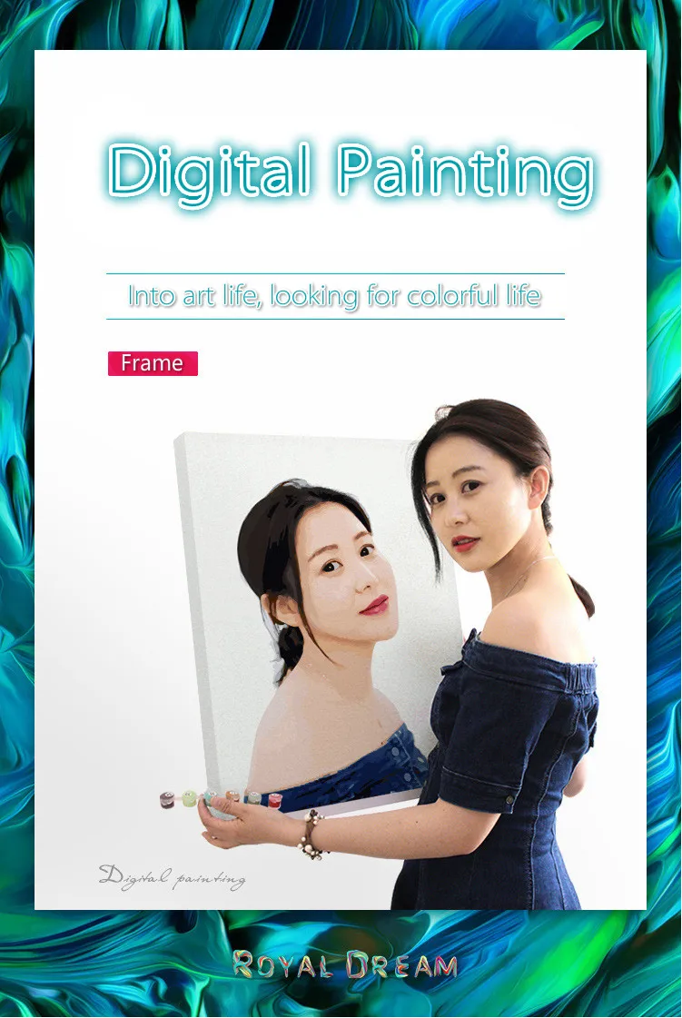 Краска ing personity Photo Pet Anima ручная работа под заказ масляная краска фотографии на по