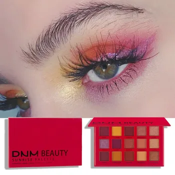 

15-Color Glitter Matte Eyeshadow Palette Makeup Glitter Pigment Smoky Eye Shadow Palette Waterproof Elegant Temperament Charming