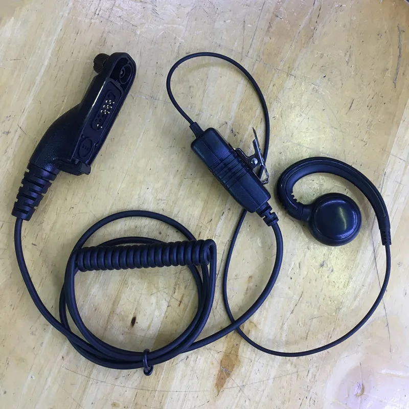 Большие PTT наушники для телескопа C earhook рации motorola APX2000 DP4400 XIR P8668 P8200 XPR6100 DGP6550 DGP5550 и