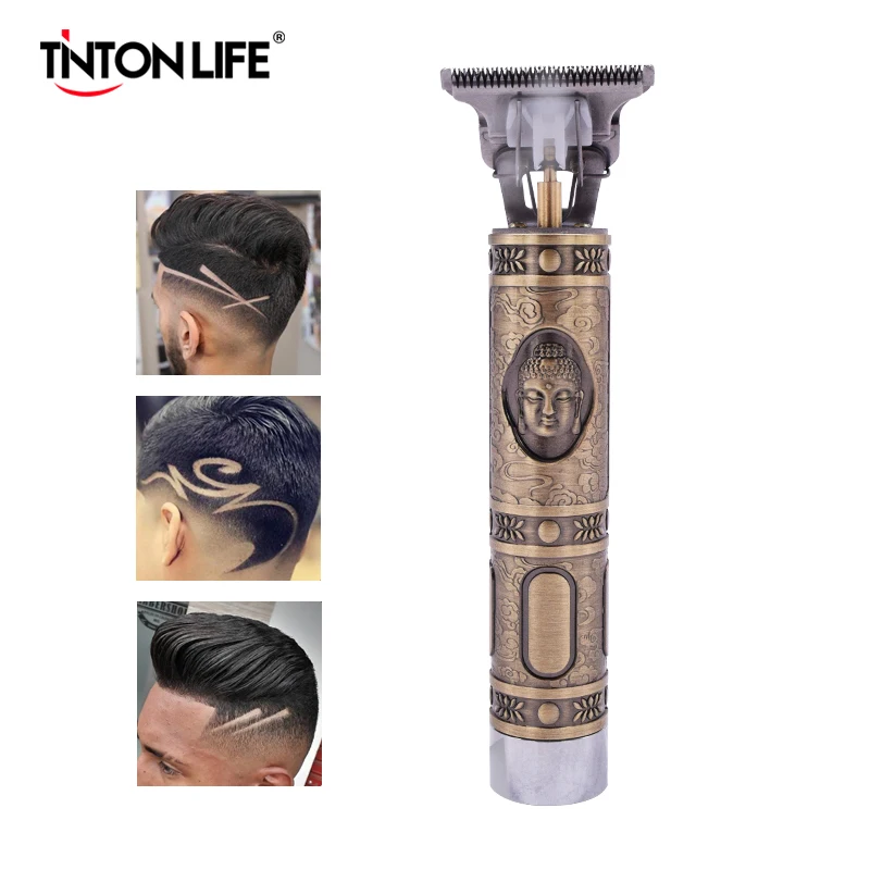 Электрические машинки для стрижки волос с USB, перезаряжаемая бритва, триммер для бороды, профессиональная Мужская машинка для стрижки волос, Парикмахерская Машинка для стрижки волос
