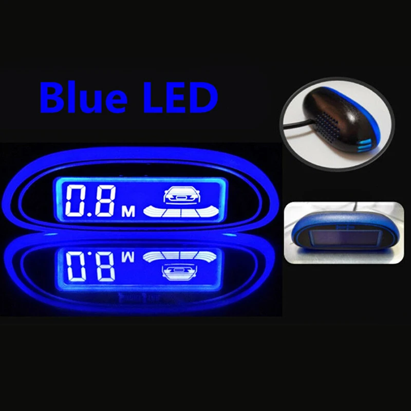 Автомобильный СВЕТОДИОДНЫЙ парковочный обратный резервный Радар монитор