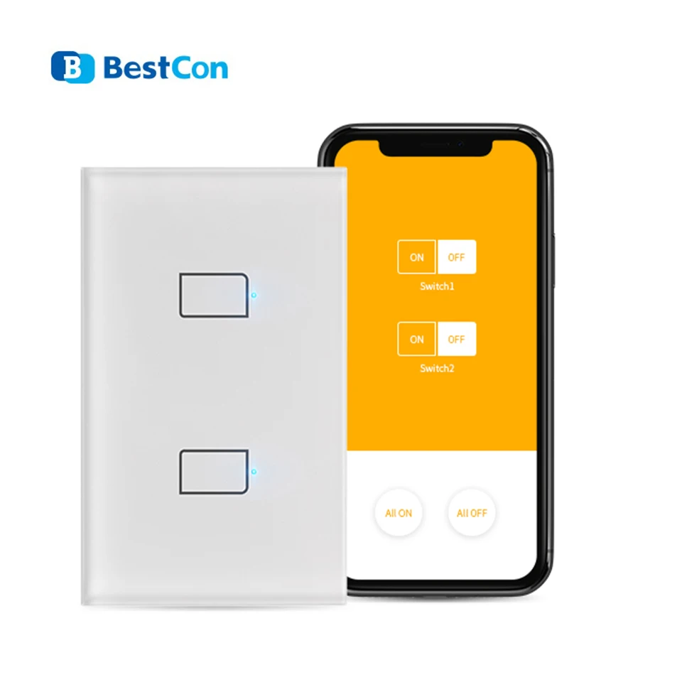 Настенный высветильник ель Broadlink TC2S с Wi Fi и сенсорным управлением 110 В 220 В|switch