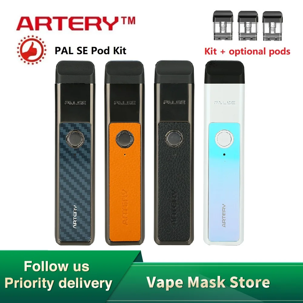 

Original Artery PAL SE Pod Kit wi/ 700mAh Battery & 2ml Pod 1.0ohm/ 1.4ohm Coil E-cig Pod System Vape Kit Vs Vinci X / Pal 2 pro