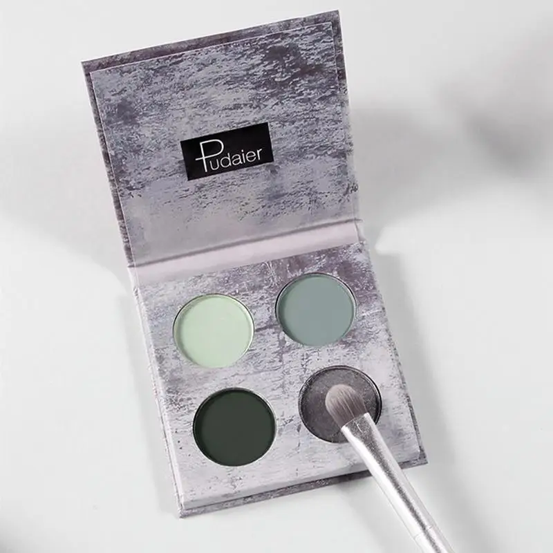 

Glitter Eyeshadow Pallete Waterproof Makeup Smooth Texture Fine Beauty Glazed Pigment Eyeshadow