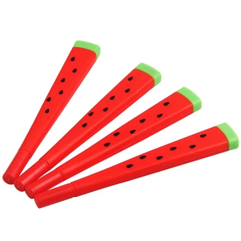 

4 Pcs Cute Kawaii watermelon Gel Pen Writing Signing Pen School Office Supply Student Stationery Rewarding 0.38mm