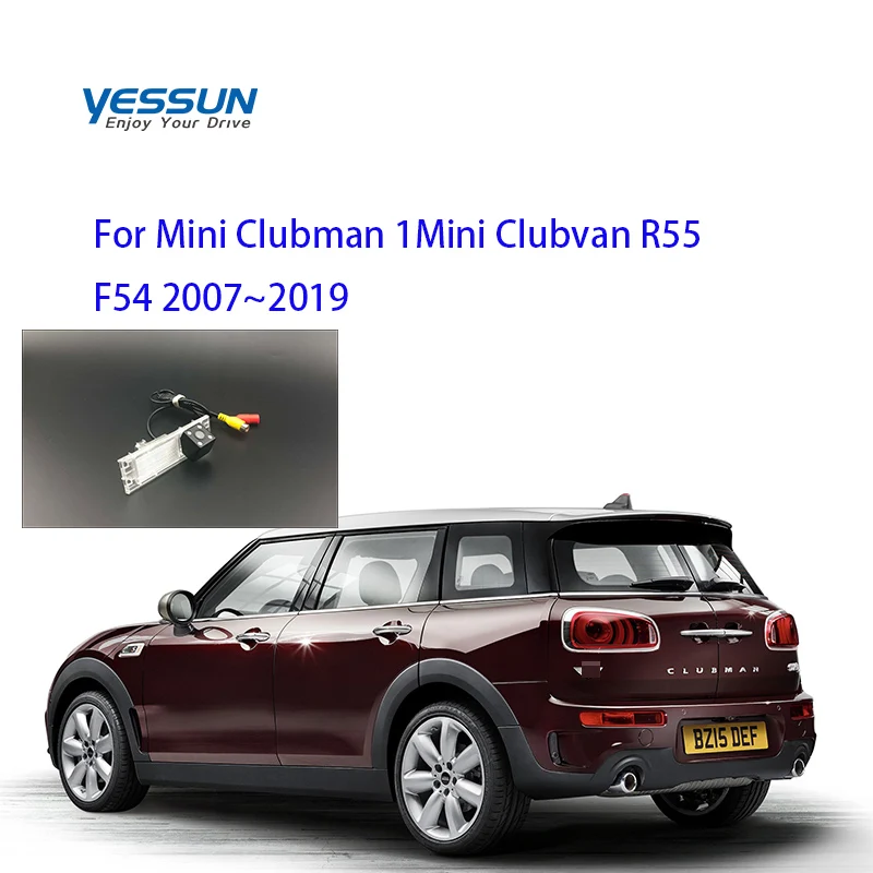 Yessun License plate camera For Mini Clubman 1Mini Clubvan R55 F54 2007~2019 Car Rear View Parking Assistance | Автомобили и