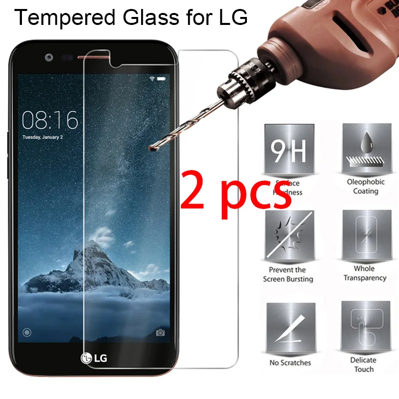 2 шт.! 9H HD защитное закаленное стекло для LG Q8 Q7 Q6 Stylus 3 Plus экрана на V40 V30 V20 V10 X