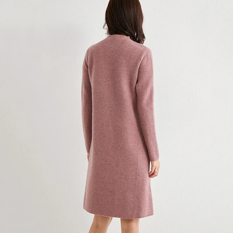 Hot Sale Cashmere Knitted Dress for Women Winter/