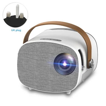 

LED Light Bedroom Living Room Multimedia Mini Projector HDMI HD 1080P Entertainment Desktop Family Video Player Home Theater