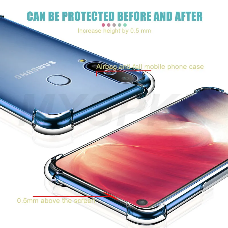 Роскошный противоударный Прозрачный чехол для Samsung Galaxy A5 A7 A9 J2 J8 2018 чехлы A6 A8 J4 J6 Plus
