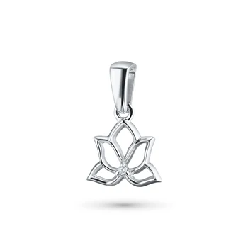 

Pendant made of white gold with diamond e0901pd11173300