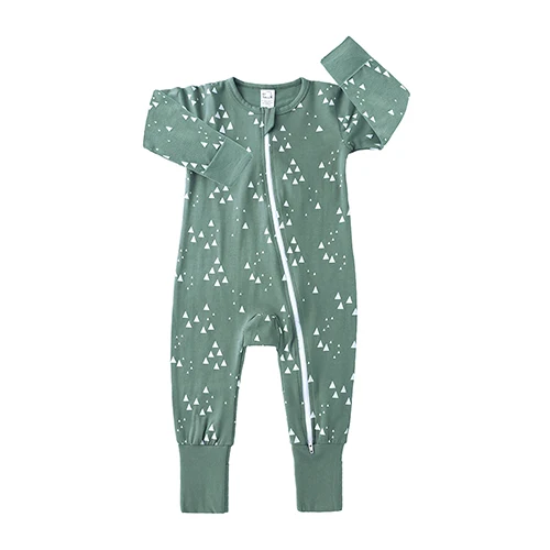 Newborn Baby Clothes Boy Girls Romper Floral leaf Cartoon Printed Long Sleeve Cotton Romper Kids Jumpsuit Playsuit Outfits Cute best Baby Bodysuits Baby Rompers