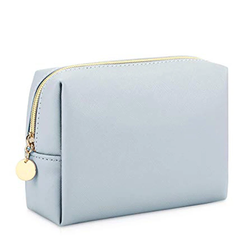 Light Blue Женская косметичка, косметичка, органайзер, на молнии, сумочка, для путешествий, туалетных принадлежностей, водонепроницаемый чехол - Цвет: Light Blue
