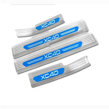 

Applied only for Volvo XC40 refitting special stainless steel doorsill welcome pedal decorative piece accessories