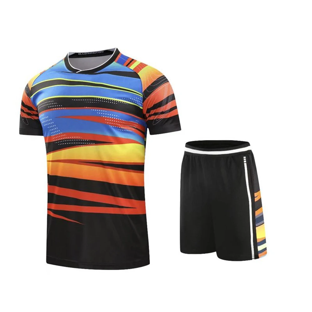 

Badminton sets Men & Women shirts and shorts Shuttlecock Jersey Short sleeve tracksuit Sportswear Table Tennis training suits