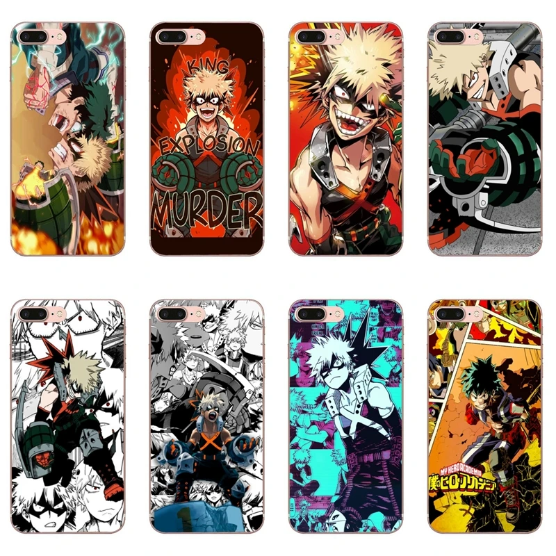 Чехол Katsuki Bakugo для iPhone 11 Pro XS Max XR X 8 7 6 6S Plus 5 SE силиконовый мягкий чехол|Бамперы| |
