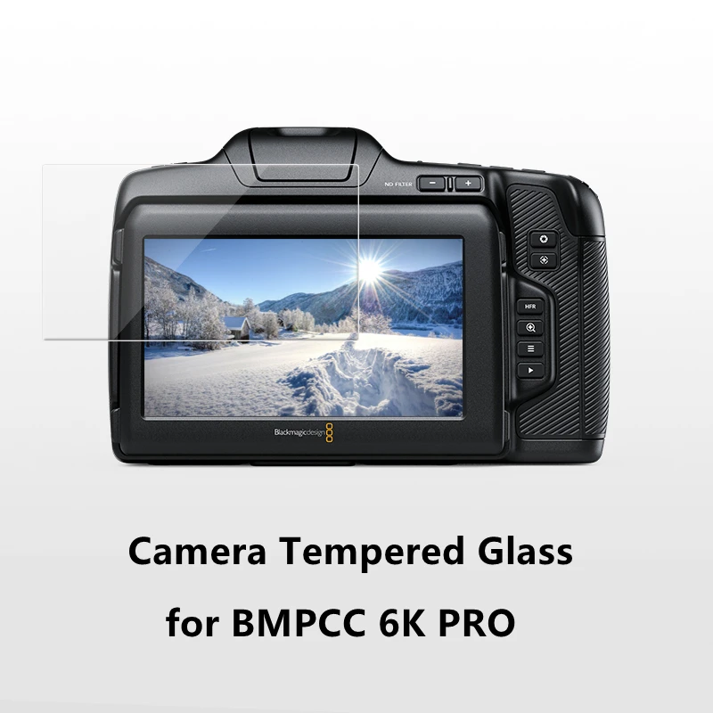 Bmpcc 6K Pro Camera 9H Camera Vetro Temperato Per Blackmagic Design Pocket Cinema Camera 6K Pro Pellicola Proteggi Schermo Lcd