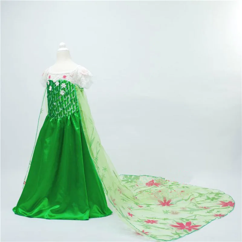 Платье для девочек «Холодное сердце 2»; платье принцессы «Айша»; платье Эльзы